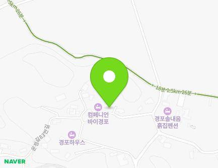 25-3 Unjeong-gil 83beon-gil, Gangneung-si, Gangwon-do, Republic of Korea Map