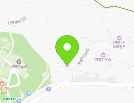 5-2 Unjeong-gil 83beon-gil, Gangneung-si, Gangwon-do, Republic of Korea Map