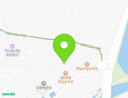 57 Unjeong-gil 83beon-gil, Gangneung-si, Gangwon-do, Republic of Korea Map