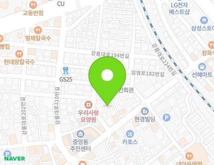 28 Imyeong-ro 176beon-gil, Gangneung-si, Gangwon-do, Republic of Korea Map