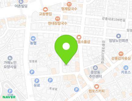 13-1 Imyeong-ro 164beon-gil, Gangneung-si, Gangwon-do, Republic of Korea Map
