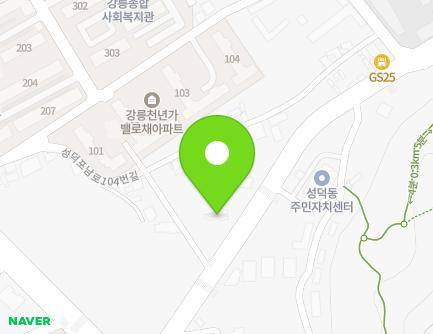 80-19 Seongdeokponam-ro, Gangneung-si, Gangwon-do, Republic of Korea Map