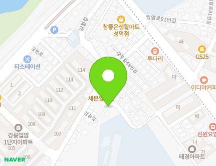4 Gangjung-gil 44beon-gil, Gangneung-si, Gangwon-do, Republic of Korea Map