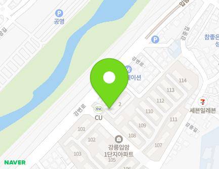 368 Gangbyeon-ro, Gangneung-si, Gangwon-do, Republic of Korea Map