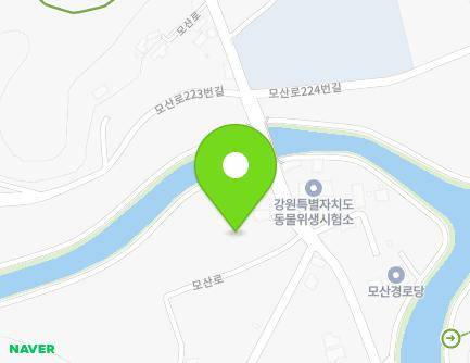 211-6 Mosan-ro, Gangneung-si, Gangwon-do, Republic of Korea Map