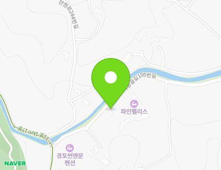 39 Jeodonggol-gil 105beon-gil, Gangneung-si, Gangwon-do, Republic of Korea Map