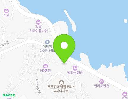 1907 Haean-ro, Jumunjin-eup, Gangneung-si, Gangwon-do, Republic of Korea Map