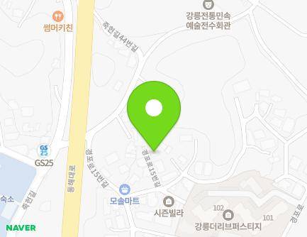 13-6 Gyeongpo-ro 15beon-gil, Gangneung-si, Gangwon-do, Republic of Korea Map