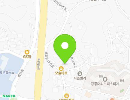 11 Gyeongpo-ro 15beon-gil, Gangneung-si, Gangwon-do, Republic of Korea Map