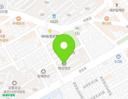 4 Gyeonggang-ro 2323beon-gil, Gangneung-si, Gangwon-do, Republic of Korea Map