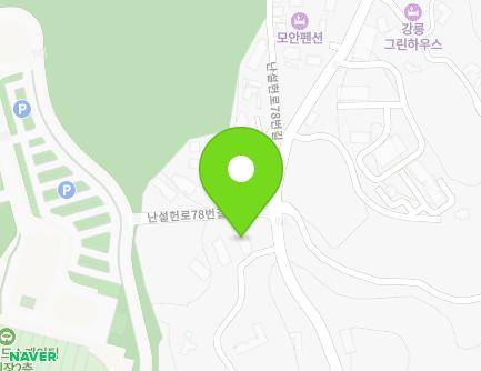 38-1 Nanseolheon-ro 78beon-gil, Gangneung-si, Gangwon-do, Republic of Korea Map
