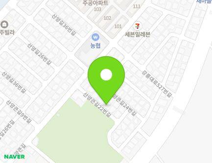 7 Sanyangkeun-gil 22beon-gil, Gangneung-si, Gangwon-do, Republic of Korea Map