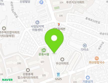 13-5 Saenaengi-gil 27beon-gil, Gangneung-si, Gangwon-do, Republic of Korea Map