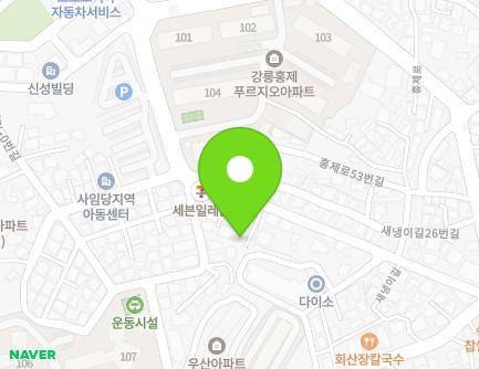 21-6 Saenaengi-gil, Gangneung-si, Gangwon-do, Republic of Korea Map