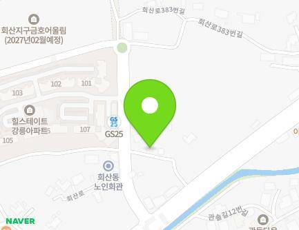 8-1 Hoesan-ro 351beon-gil, Gangneung-si, Gangwon-do, Republic of Korea Map