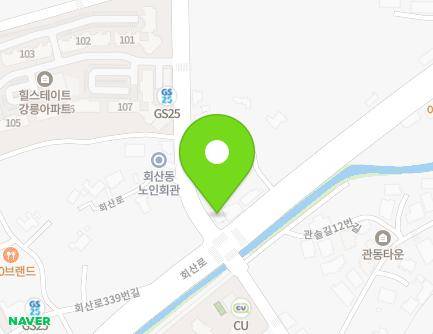 347 Hoesan-ro, Gangneung-si, Gangwon-do, Republic of Korea Map