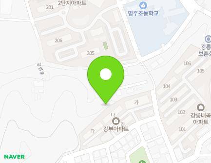 17-7 Gwandae-gil 16beon-gil, Gangneung-si, Gangwon-do, Republic of Korea Map