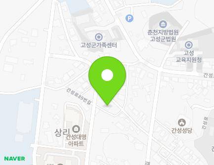 25 Suseongan-gil, Ganseong-eup, Goseong-gun, Gangwon-do, Republic of Korea Map