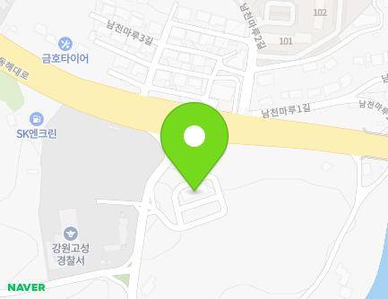15 Tapdong-gil, Ganseong-eup, Goseong-gun, Gangwon-do, Republic of Korea Map