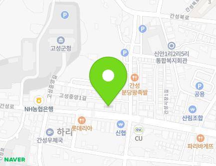 56 Ganseong-ro, Ganseong-eup, Goseong-gun, Gangwon-do, Republic of Korea Map