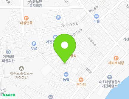 33-1 Geojin-gil, Geojin-eup, Goseong-gun, Gangwon-do, Republic of Korea Map