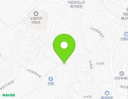 52 Geojinundongjang-gil, Geojin-eup, Goseong-gun, Gangwon-do, Republic of Korea Map