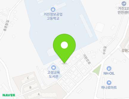 11-2 Geotanjin-ro 29beon-gil, Geojin-eup, Goseong-gun, Gangwon-do, Republic of Korea Map