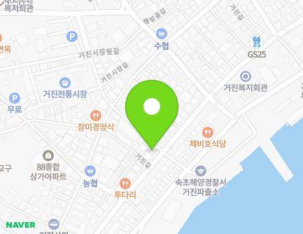 135-1 Geotanjin-ro, Geojin-eup, Goseong-gun, Gangwon-do, Republic of Korea Map