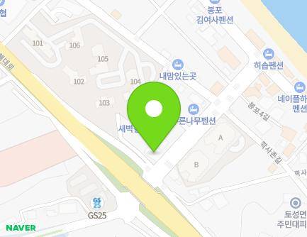 20 Bongpo 4-gil, Toseong-myeon, Goseong-gun, Gangwon-do, Republic of Korea Map