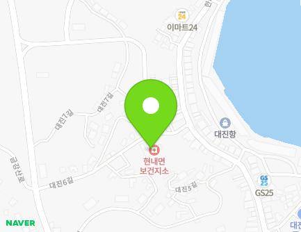 20 Daejin 6-gil, Hyeonnae-myeon, Goseong-gun, Gangwon-do, Republic of Korea