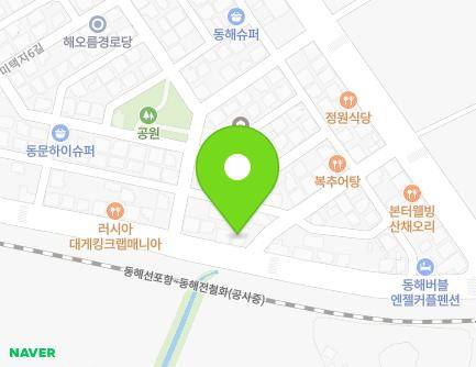 20 Gumitaekji 1-gil, Donghae-si, Gangwon-do, Republic of Korea Map
