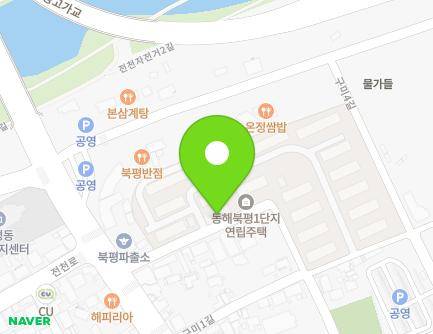 42 Gumi 3-gil, Donghae-si, Gangwon-do, Republic of Korea Map
