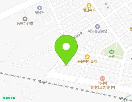 4 Gumitaekji 5-gil, Donghae-si, Gangwon-do, Republic of Korea Map
