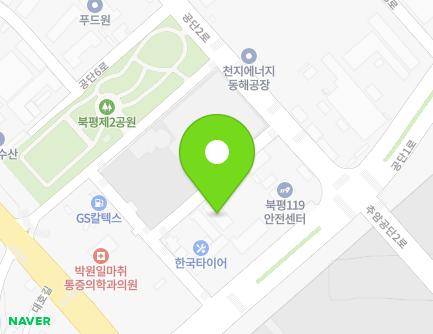 7-11 Gongdan 2-ro, Donghae-si, Gangwon-do, Republic of Korea Map