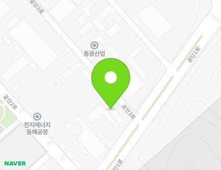 37 Gongdan 1-ro, Donghae-si, Gangwon-do, Republic of Korea Map