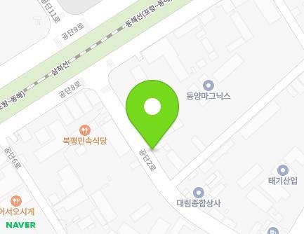 78 Gongdan 2-ro, Donghae-si, Gangwon-do, Republic of Korea Map