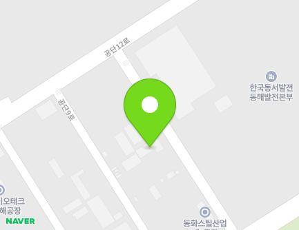 125-9 Gongdan 9-ro, Donghae-si, Gangwon-do, Republic of Korea Map