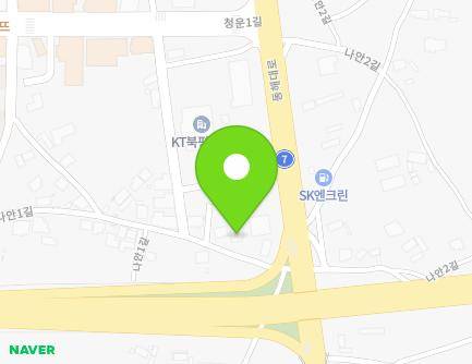 20-3 Naan 1-gil, Donghae-si, Gangwon-do, Republic of Korea Map