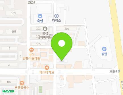 55-1 Cheongun 1-gil, Donghae-si, Gangwon-do, Republic of Korea Map