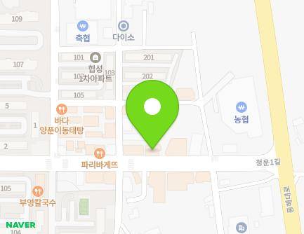 57 Cheongun 1-gil, Donghae-si, Gangwon-do, Republic of Korea Map