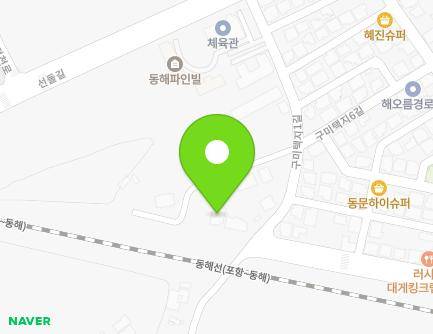 49-1 Gumitaekji 1-gil, Donghae-si, Gangwon-do, Republic of Korea Map