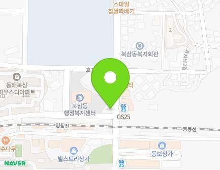 33 Hyojanam-gil, Donghae-si, Gangwon-do, Republic of Korea Map