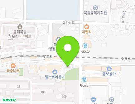27 Hyojanam-gil, Donghae-si, Gangwon-do, Republic of Korea Map