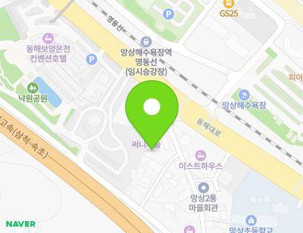 53 Mangsang-gil, Donghae-si, Gangwon-do, Republic of Korea Map