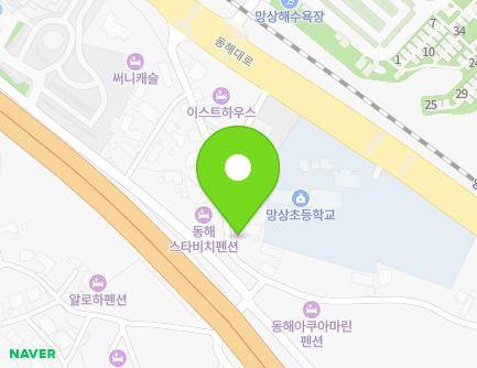 36 Mangsang-gil, Donghae-si, Gangwon-do, Republic of Korea Map