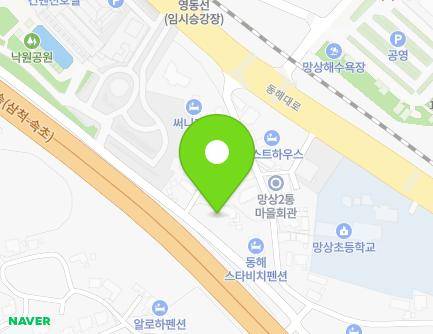 37-1 Mangsang-gil, Donghae-si, Gangwon-do, Republic of Korea Map