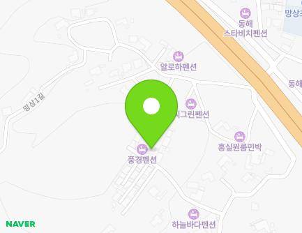 14 Mangsang 3-gil, Donghae-si, Gangwon-do, Republic of Korea Map