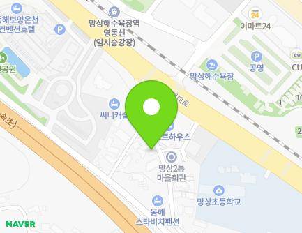 47 Mangsang-gil, Donghae-si, Gangwon-do, Republic of Korea Map