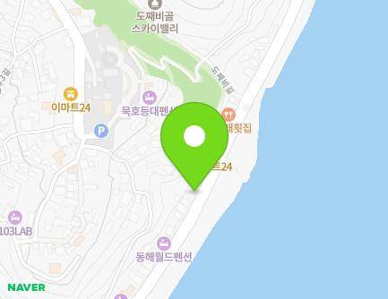 117 Ilchul-ro, Donghae-si, Gangwon-do, Republic of Korea Map
