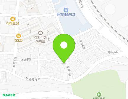5 Bugok 5-gil, Donghae-si, Gangwon-do, Republic of Korea Map